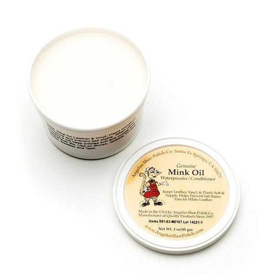 Tilbehor Og Mere American Duchess | Angelus Mink Oil Waterproofer And Conditioner