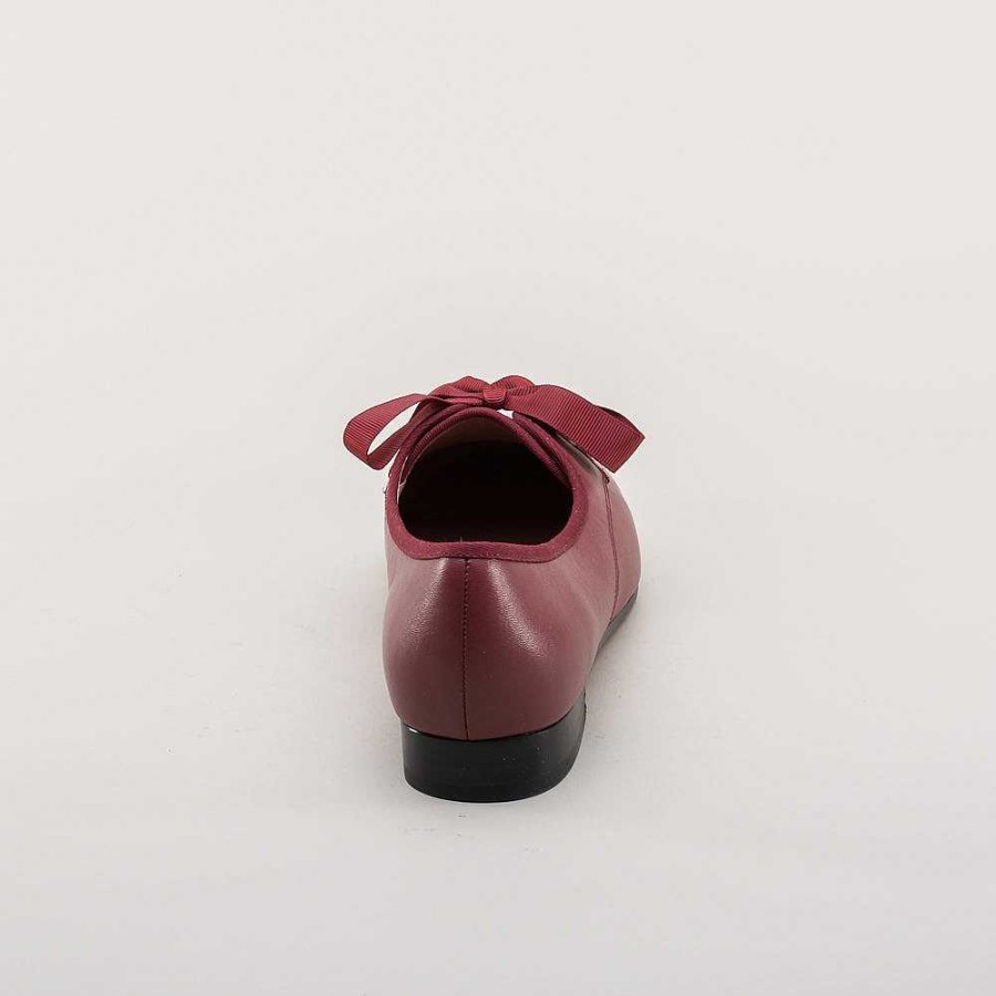 Kvinder American Duchess | Bertie Dame Regency Pumps (Oxblood)