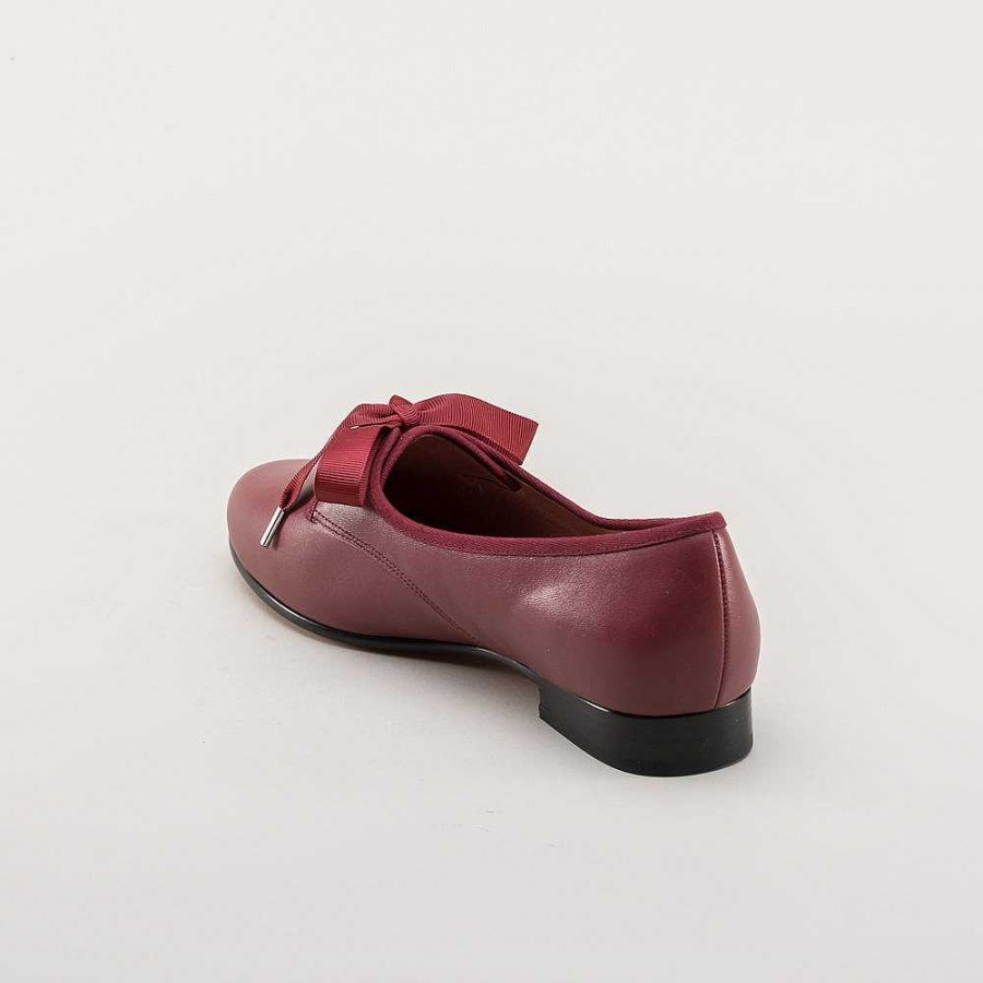 Kvinder American Duchess | Bertie Dame Regency Pumps (Oxblood)