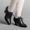 Kvinder American Duchess | Forudbestil Londoner Dame Edwardian Oxfords Wide (Sort)