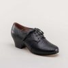 Kvinder American Duchess | Forudbestil Claire Women'S Oxfords Wide Fra 1940'Erne (Sort)