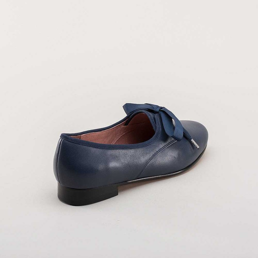 Kvinder American Duchess | Bertie Dame Regency Pumps (Navy)