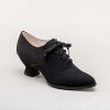 Kvinder American Duchess | Kedwardian Sporting Oxfords Kvinder (Sort)